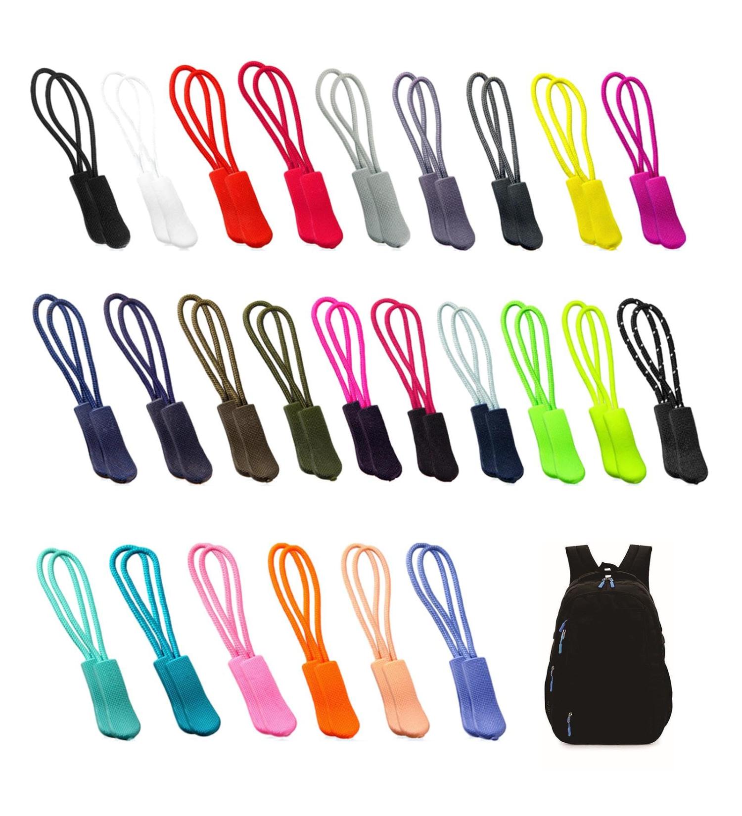 50-Piece Multicolored Zipper Replacement Set - Zipper Repair for Backpacks Luggage & Handbags - Buy Online on GoSupps.com
