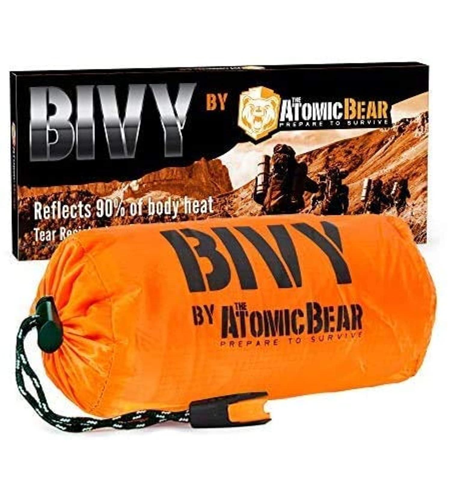 Emergency Sleeping Bags for Survival - Lightweight & Compact Bivy Sack for Winter Survival Kit - Buy Online on GoSupps.com