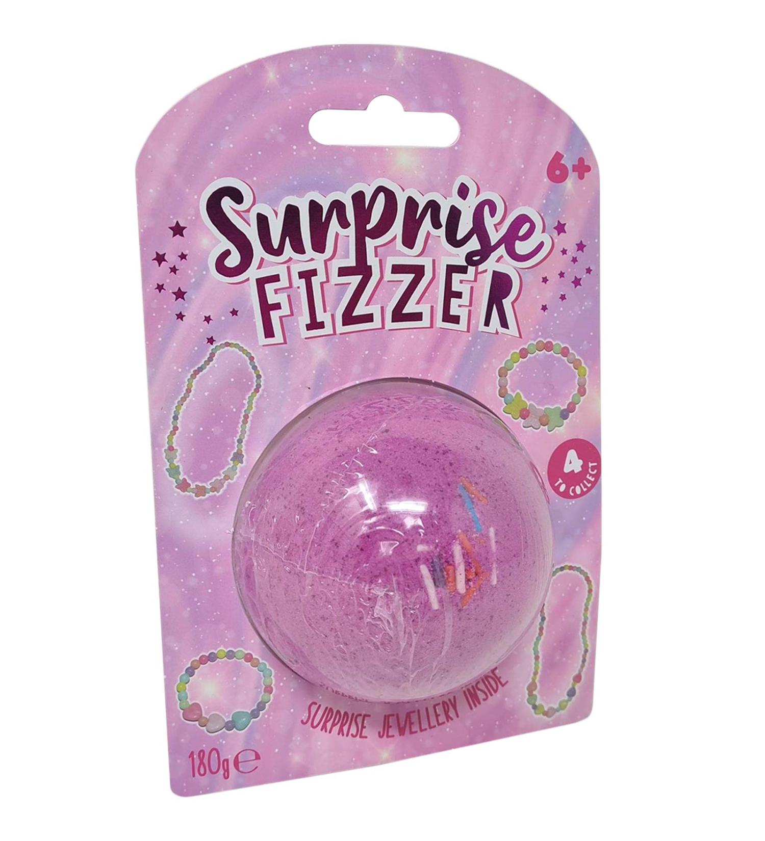 Surprise Bath Fizzer with jewelry inside.