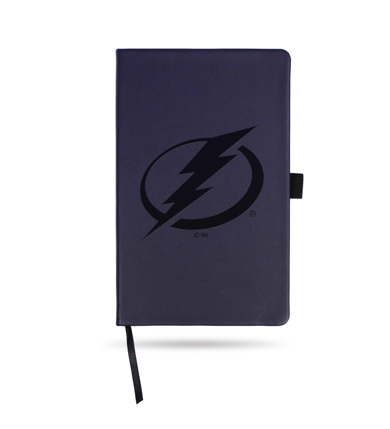 NHL Tampa Bay Lightning Laser-Engraved Color Notepad | 5.25 x 8.25 inches - Buy Online on GoSupps.com