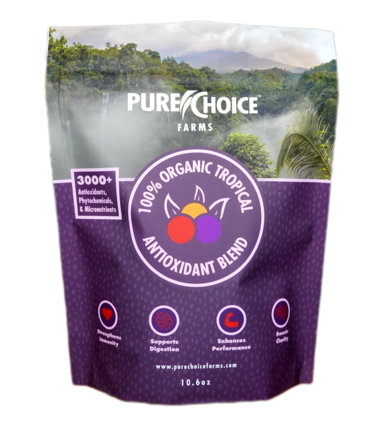 Organic Superfood Antioxidant Powder, Tropical Fruit Blend with Freeze Dried Mangosteen, Papaya, Acerola, Acai, Goji, Camu Camu, Tapioca, and Lime Juice (10.6 oz, 1 Month Supply) 10.6 Ounce (Pack of 1) - Buy Online on GoSupps.com