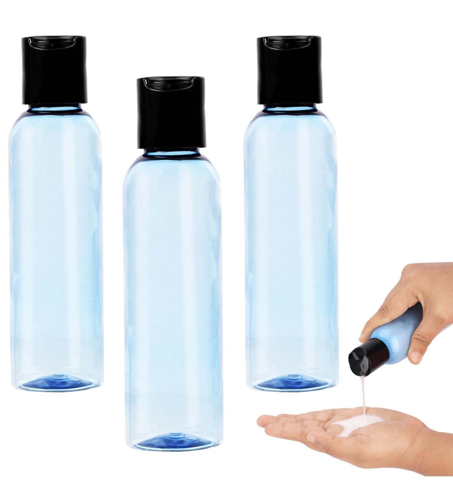 Buy Belle Vous 30-Pack 120ml Plastic Travel Bottles - Disc-Top Flip Cap for Cosmetics Shampoo & Shower Gel - Empty Bottles for Easy Filling - International Shipping Available - Buy Online on GoSupps.com