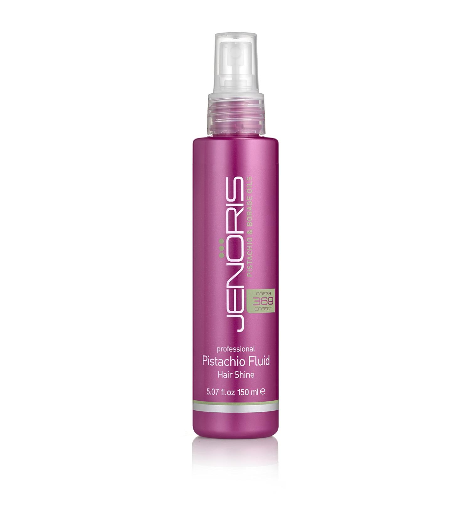 Jenoris Pistachio Fluid - Hair Shine Silicon Hairspray 5.07 fl.oz. Hair care products for women and men Infused with Pistachio Oil providing moisture and shiny volume throughout the day - Buy Online on GoSupps.com