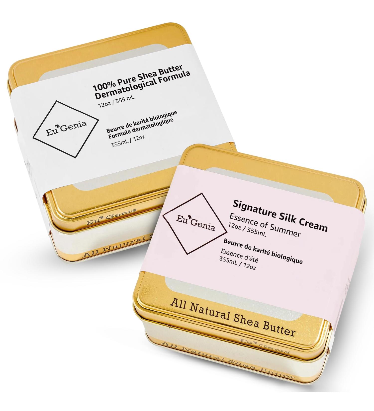 Eu'Genia Shea 12oz Dermatological | 12oz Silk Cream | Summer Essence