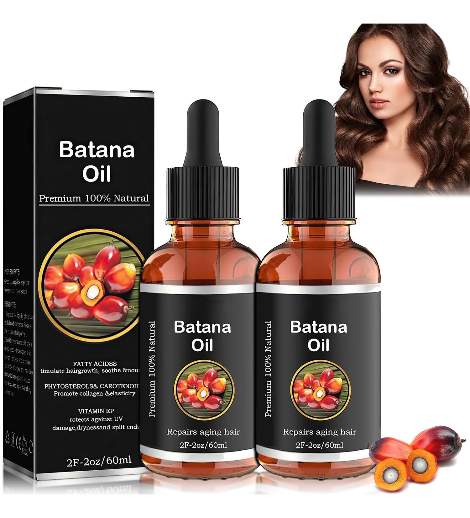 2PCBio Batana Oil for Hair Growth Organic Batana Oil for Hair Batana Oil Organic for Growth Hair Improves the Radiance of Hair - Buy Online on GoSupps.com