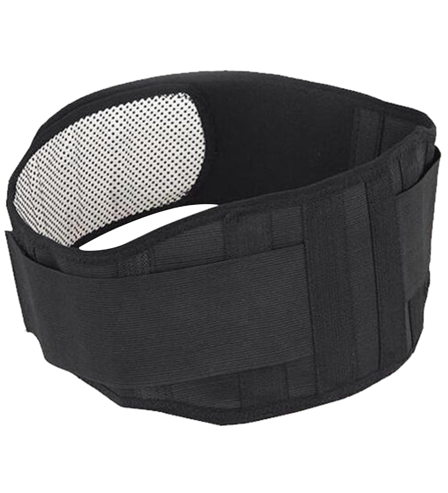 Warm Adjustable Tourmaline Self-Heating Magnetic Therapy Back Support Belt - Lumbar Spine Massage & Healthcare - Buy Online on GoSupps.com