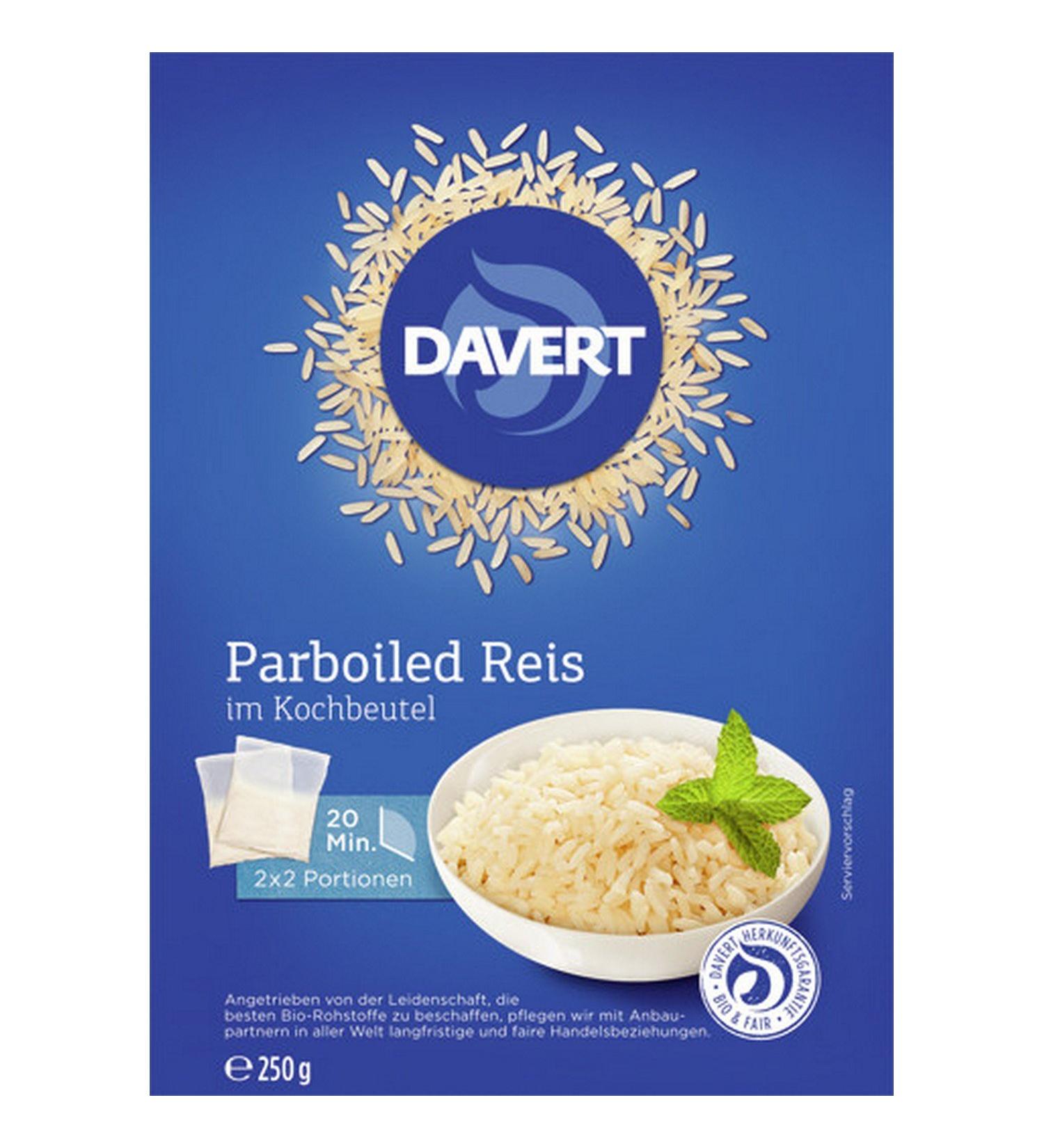 Davert Davert Organic Stored Rice 4 Servings 250 g