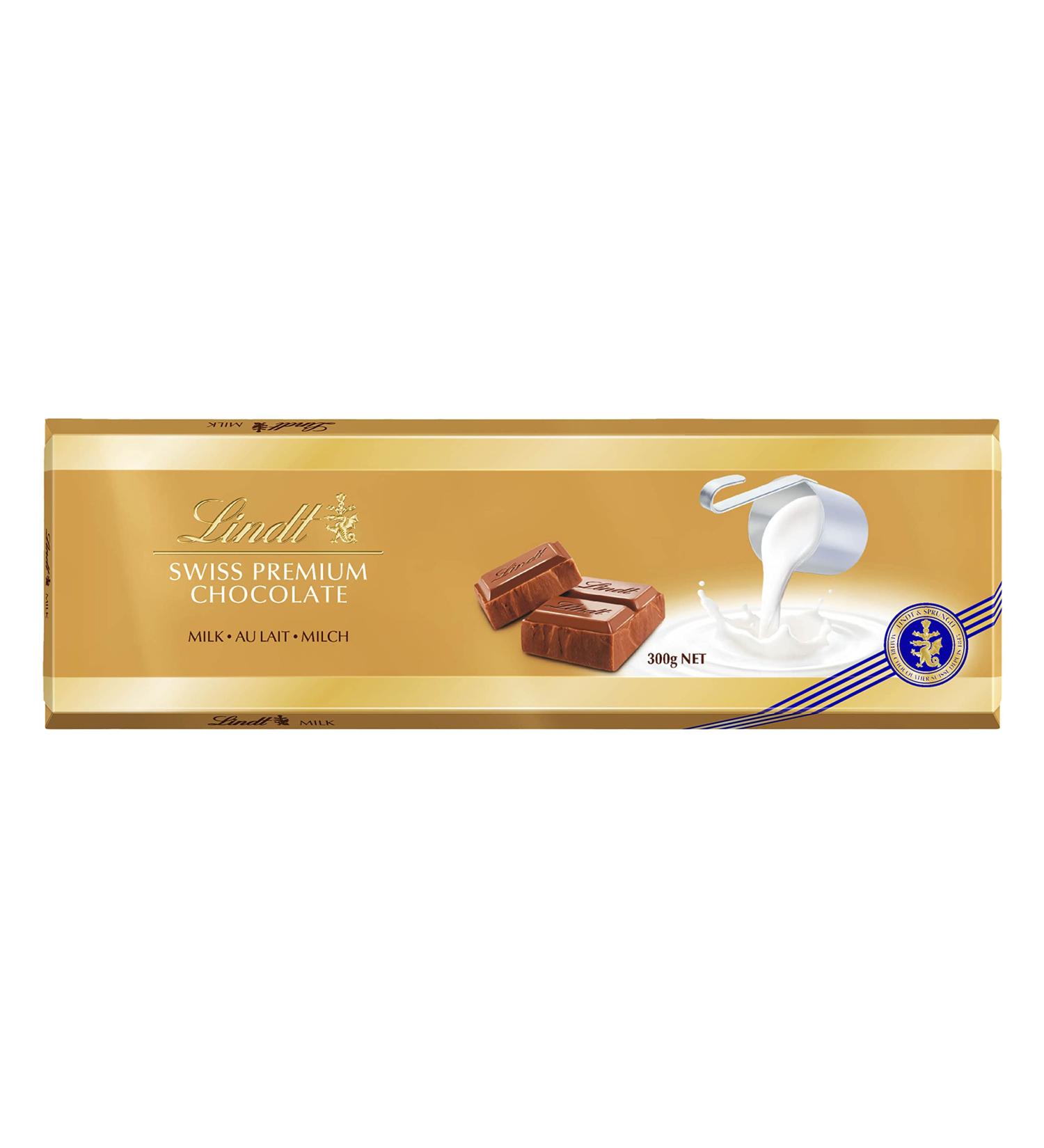 Lindt - Gold Bar Milk - 300g - Buy Online on GoSupps.com