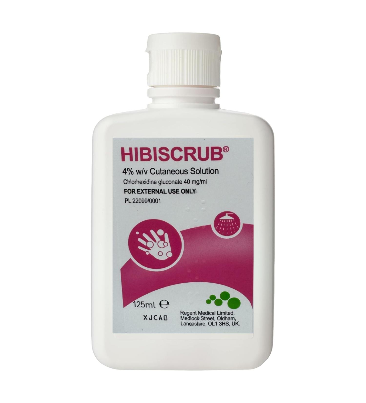 Hibiscrub Plus 125ml Single by Molnlycke Healthcare - Antibacterial Skin Cleanser - Buy Online on GoSupps.com
