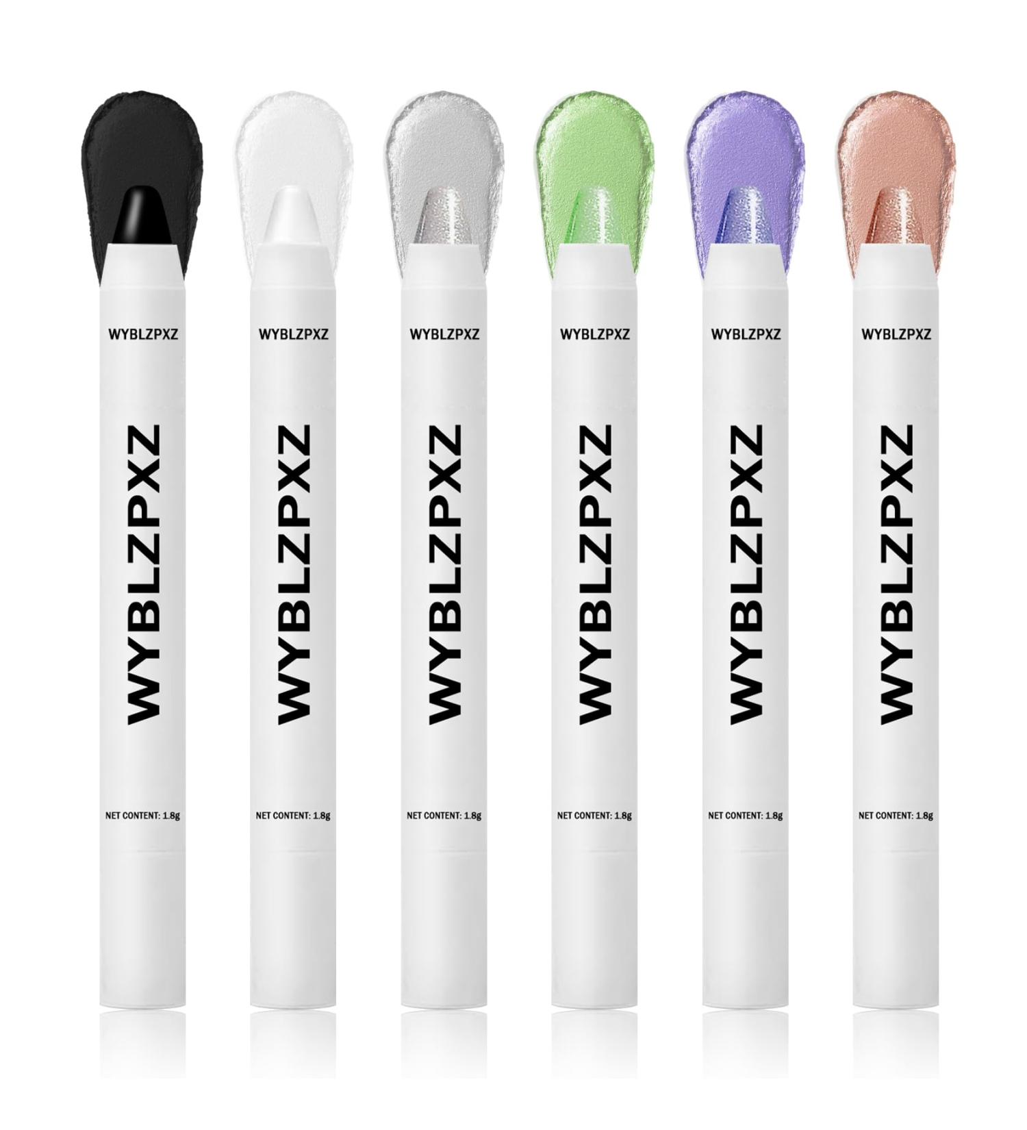 6 Pcs Eyeshadow Stick Matte Nude Eye Makeup Stick Ultra-Blendable Long Lasting High Pigmented Waterproof Nudes Neutral Smooth Eye Shadow Stick for Women Natural Charming Looking 6p - Buy Online on GoSupps.com
