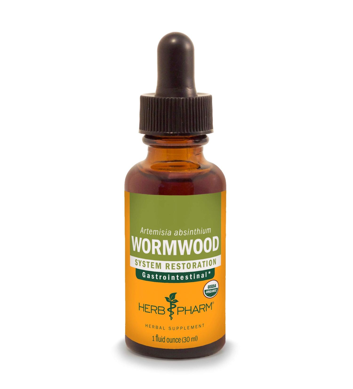 Herb Pharm Wormwood Leaf & Flower | 1 fl oz (30 ml) - Herbal Extract - Buy Online on GoSupps.com
