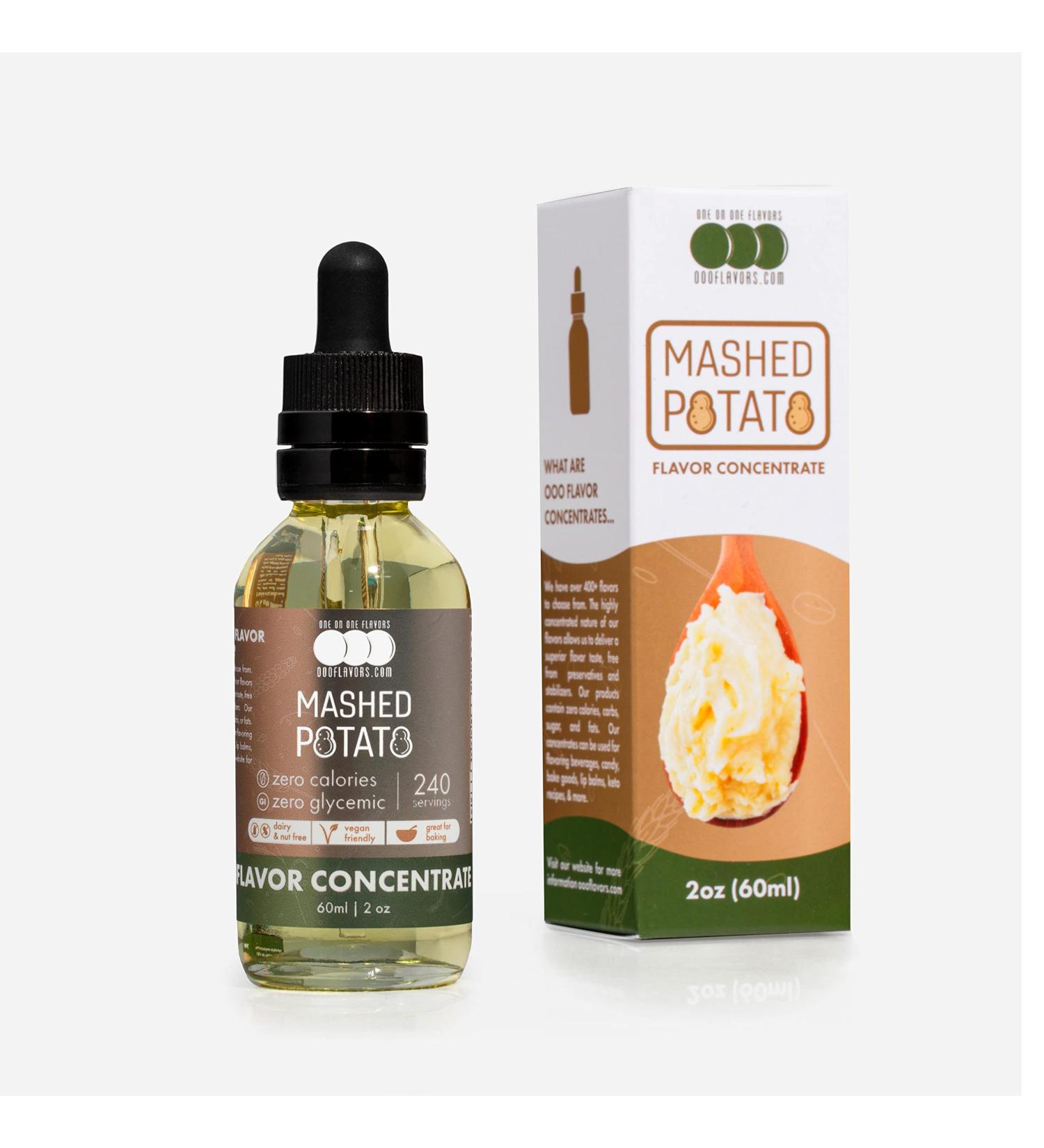 Mashed Potato Flavored Liquid Concentrate - Unsweetened (2 oz) | OOOFlavors - Buy Online on GoSupps.com