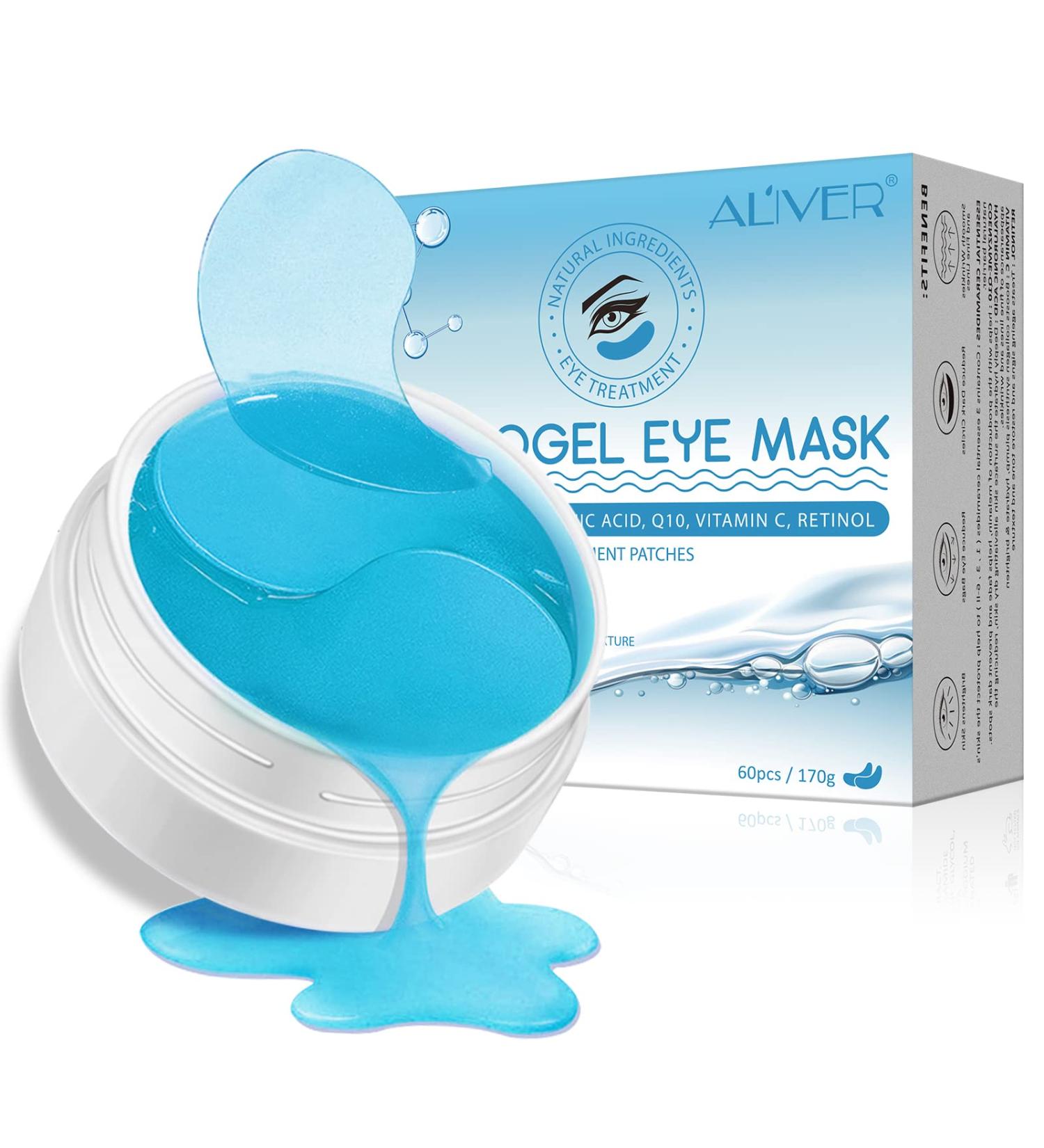Sefudun Hydrogel Eye Patches | Dark Circle & Wrinkle Treatment | Puffy Eyes & Hydrating Under Eye Gel Pads | 60 Pieces - Buy Online on GoSupps.com