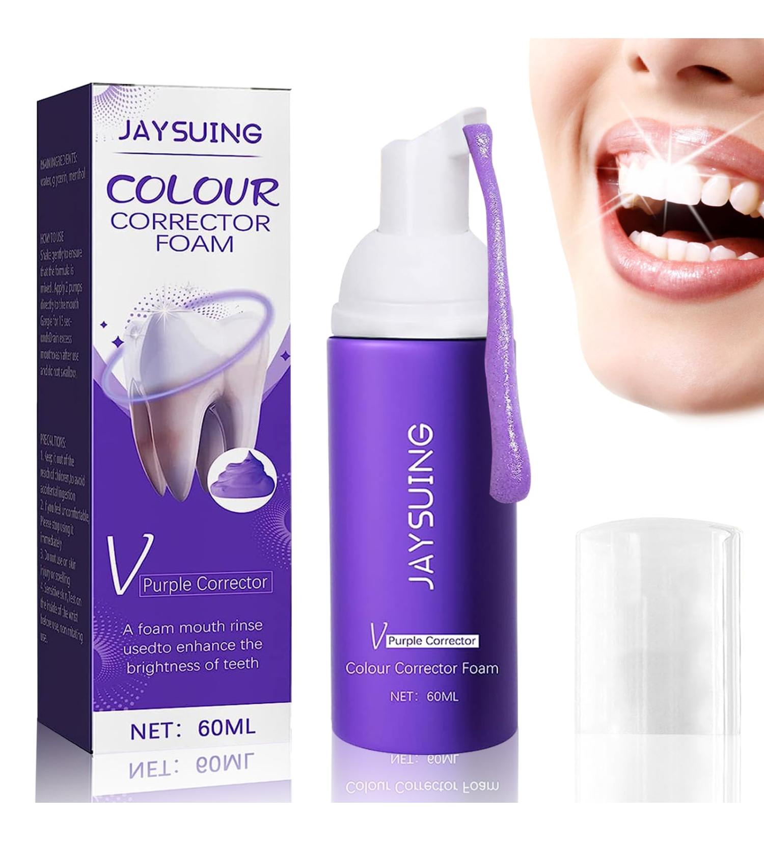 IJGD Lila Toothpaste - Purple Teeth Whitening Color Corrector Serum for Bright White Smile - Buy Online on GoSupps.com