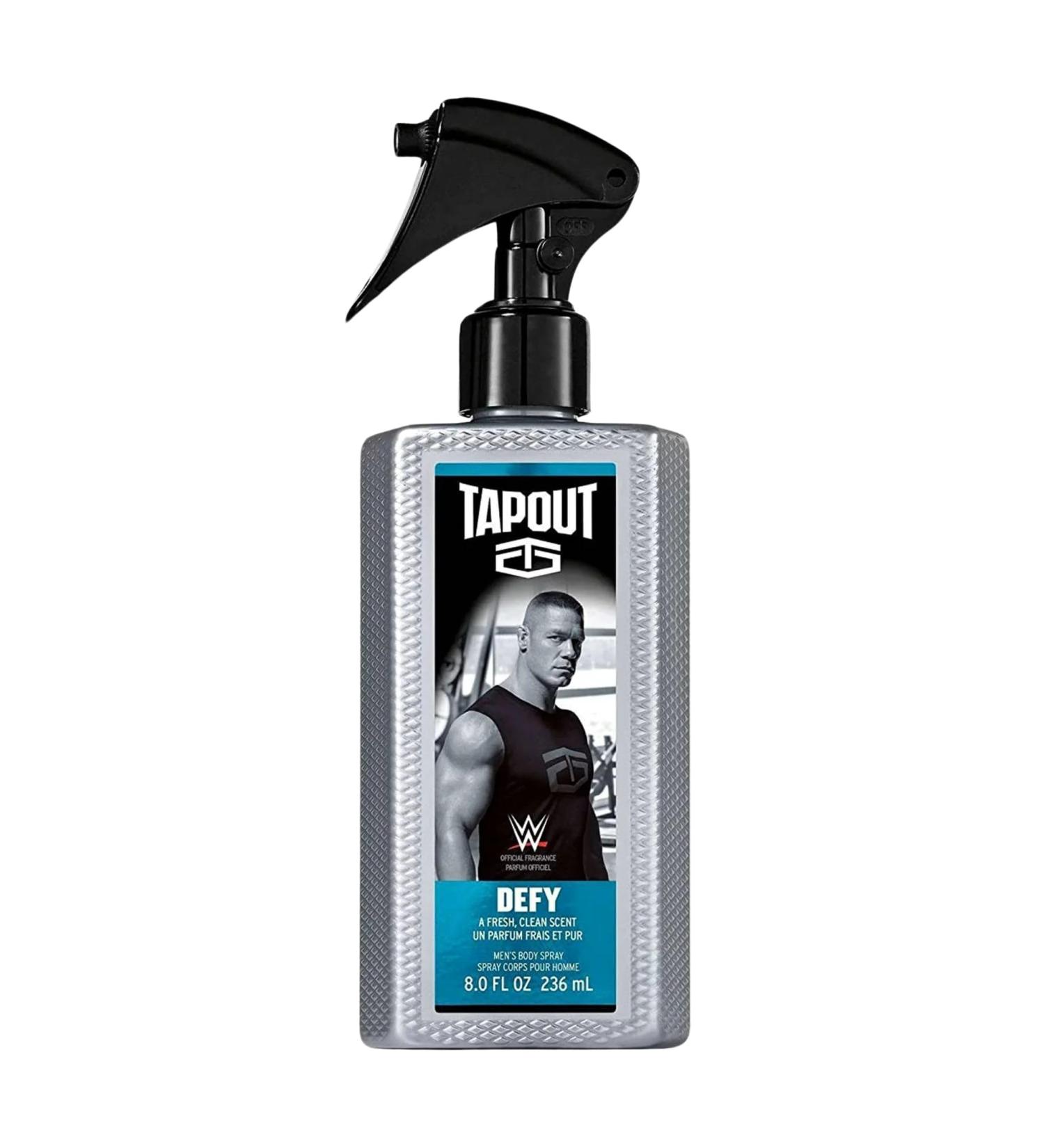 Tapout Defy Body Spray Perfume for Men Refreshing Fragrance 8 Ounces - Buy Online on GoSupps.com