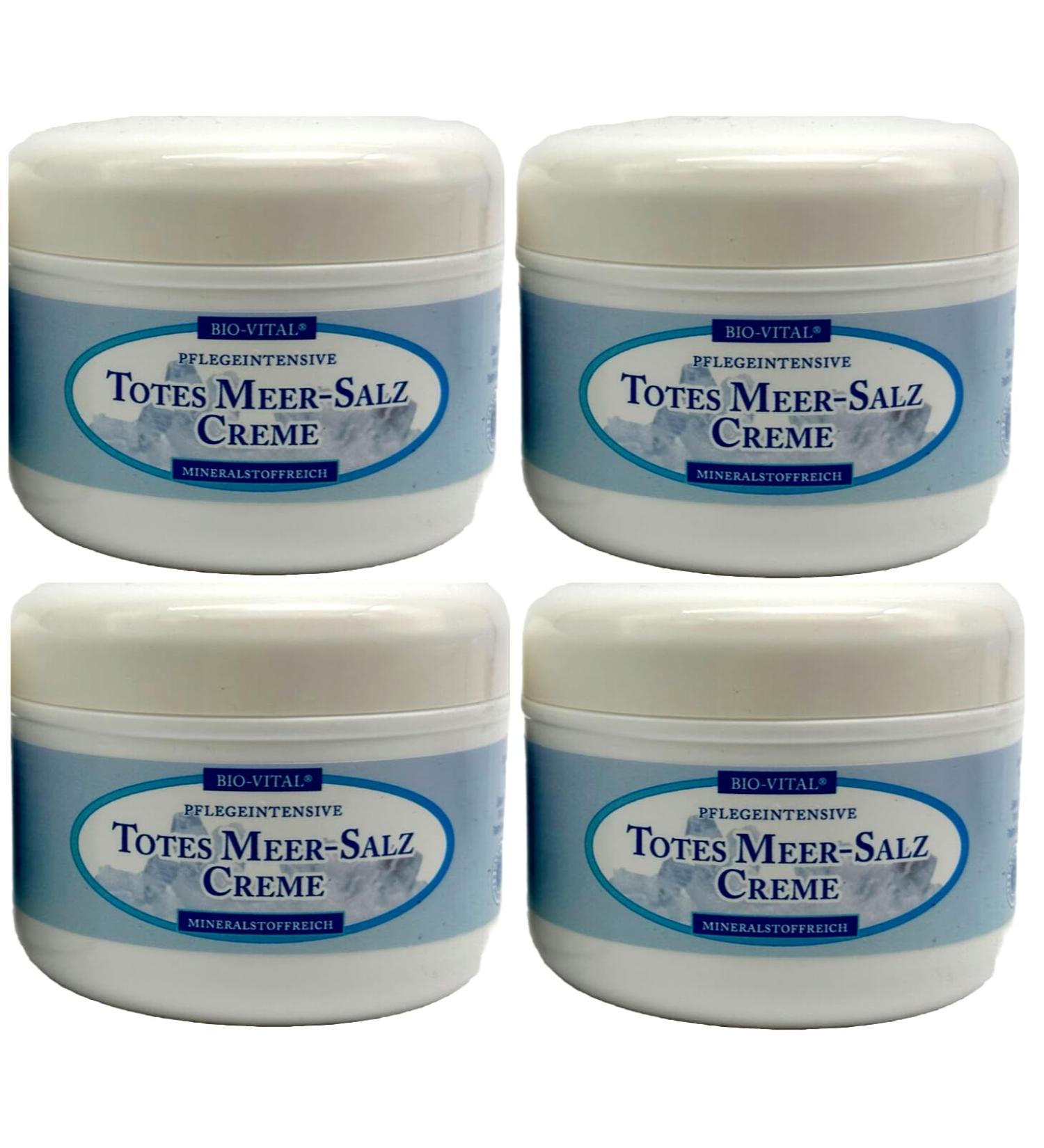Bio-Vital Dead Sea Salt Cream 4 x 250 ml