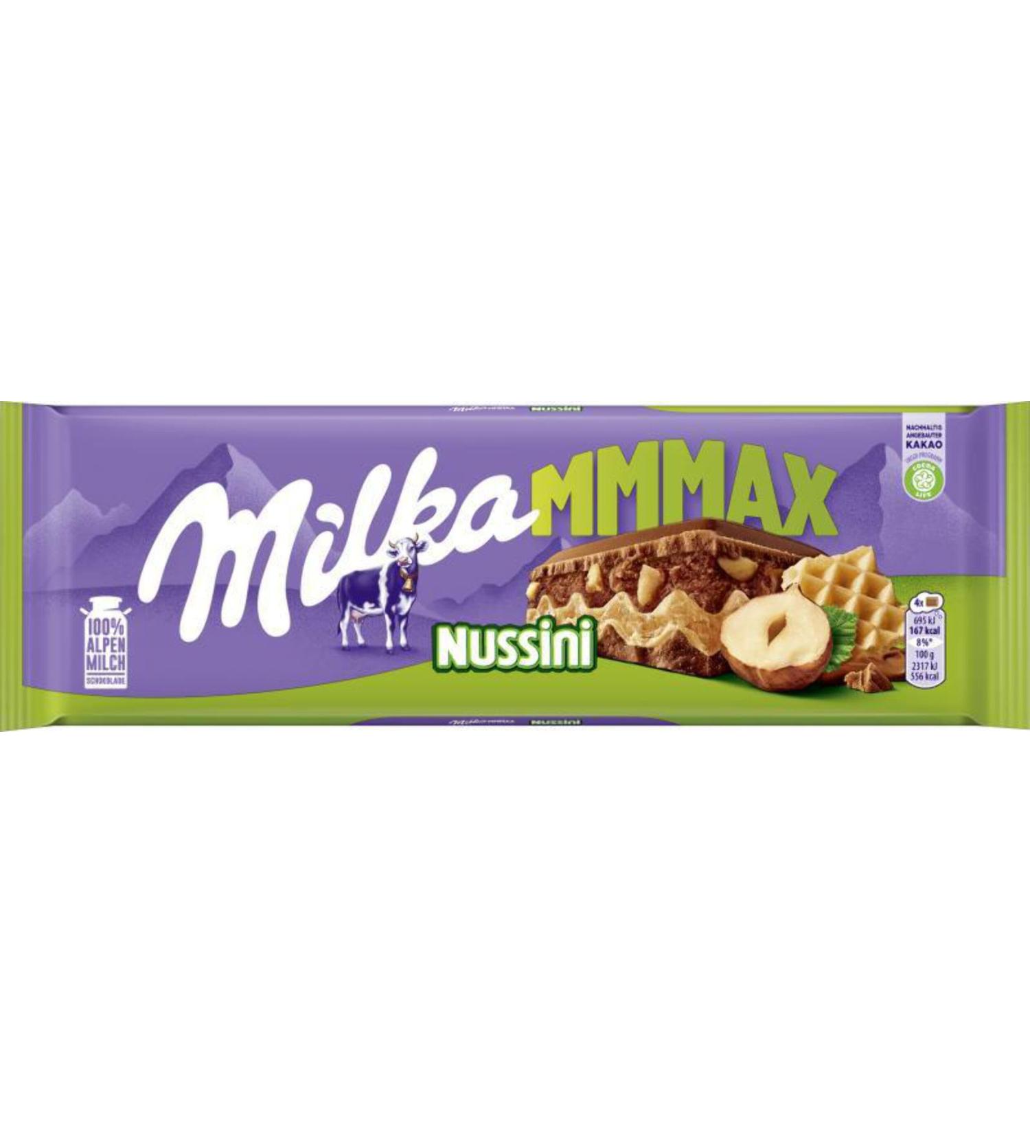 Milka Milka Chocolat | Milka Xxl Bar Nussini | Milka Bar | Milka Chocolat Tablette | 270 Gram Total