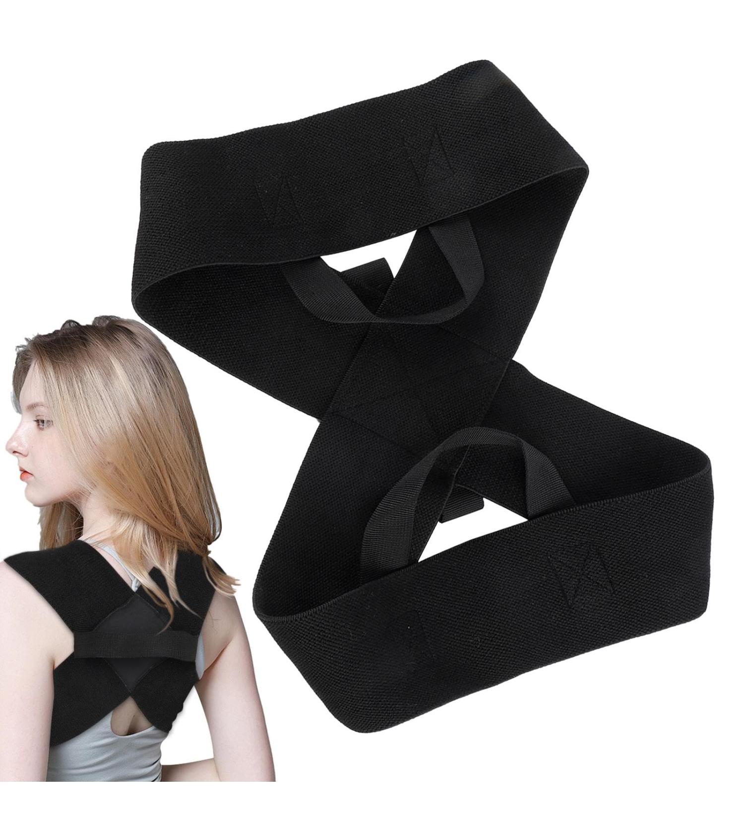 Back Brace for Posture Back Brace Corrector - Shoulder Brace Straightener for Men and Women Back Relief Correction Strap for Indoors and Outdoors - Buy Online on GoSupps.com