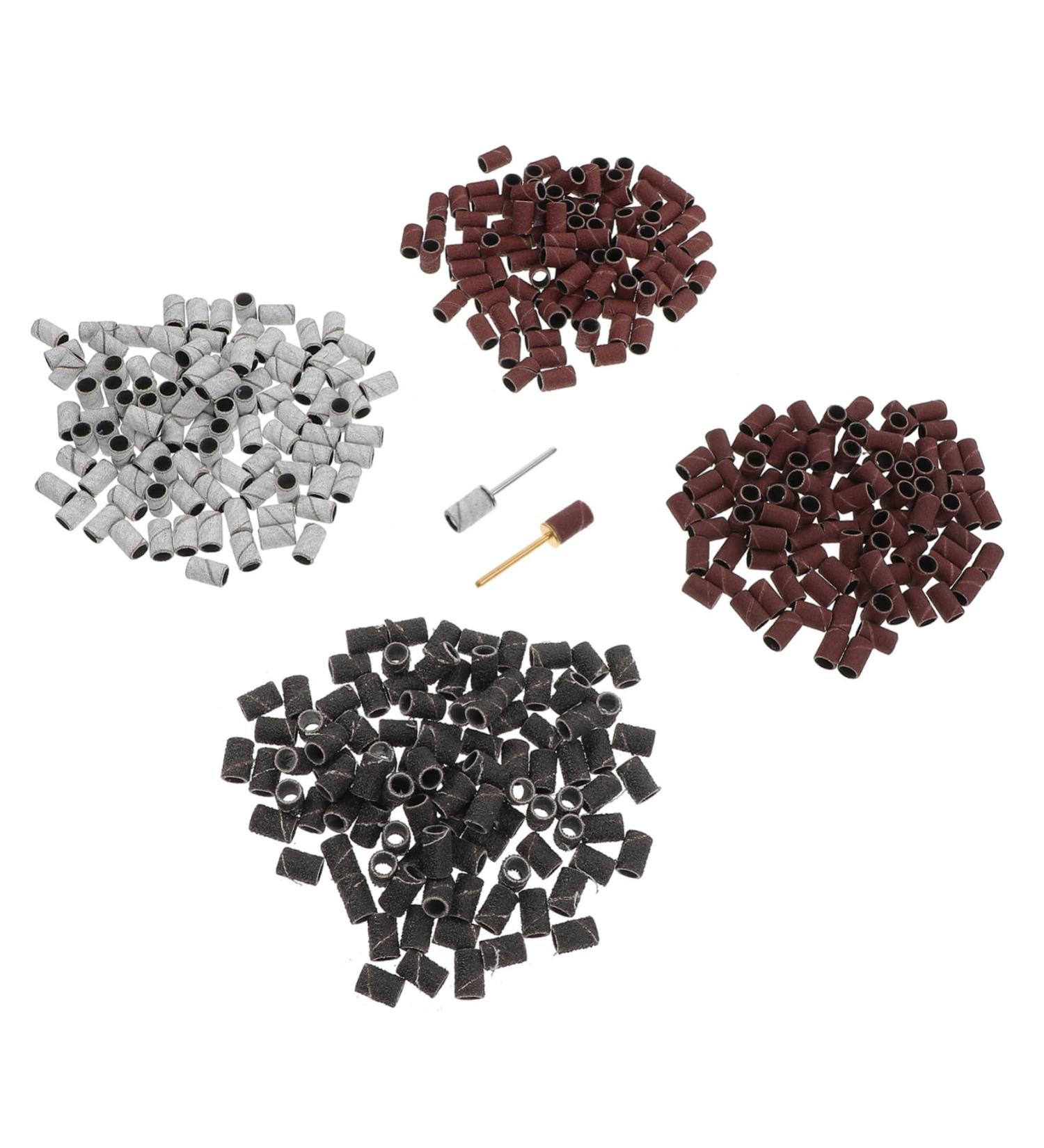 Ipetboom Faux Nails 1 Set Nail Sand Circle Cap Polisher Carbide Artificial Nails - Buy Online on GoSupps.com