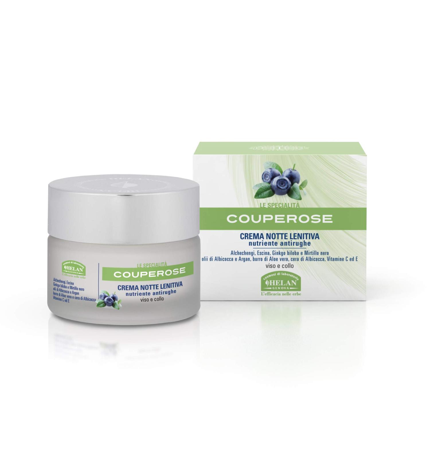 Helan Helan - COUPEROSE Soothing Nourishing Night Cream Anti-Wrinkle 50ml - Buy Online on GoSupps.com