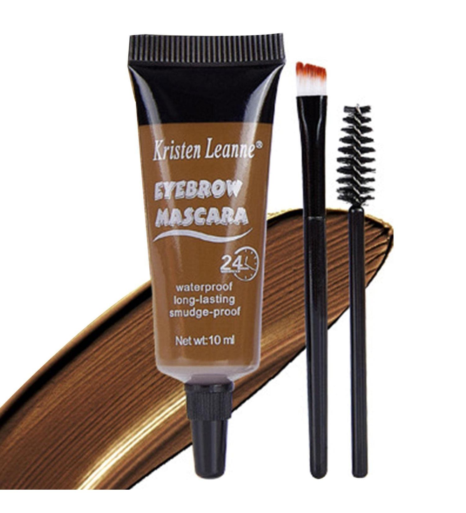 Gel for Eyebrows - Long Lasting Waterproof Eyebrow Liquid Gel Eyebrow Mascara Makeup Brow Fast Sculpt Shape Eyebrows for Women Girls Her Sritob 1# - Buy Online on GoSupps.com