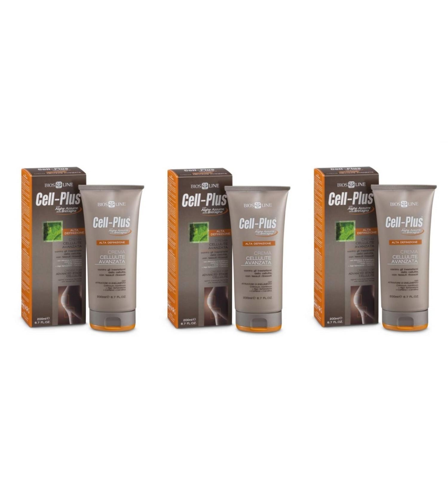 BIOSLINE Advanced cellulitis cream 3 packaging 200 ml - Buy Online on GoSupps.com