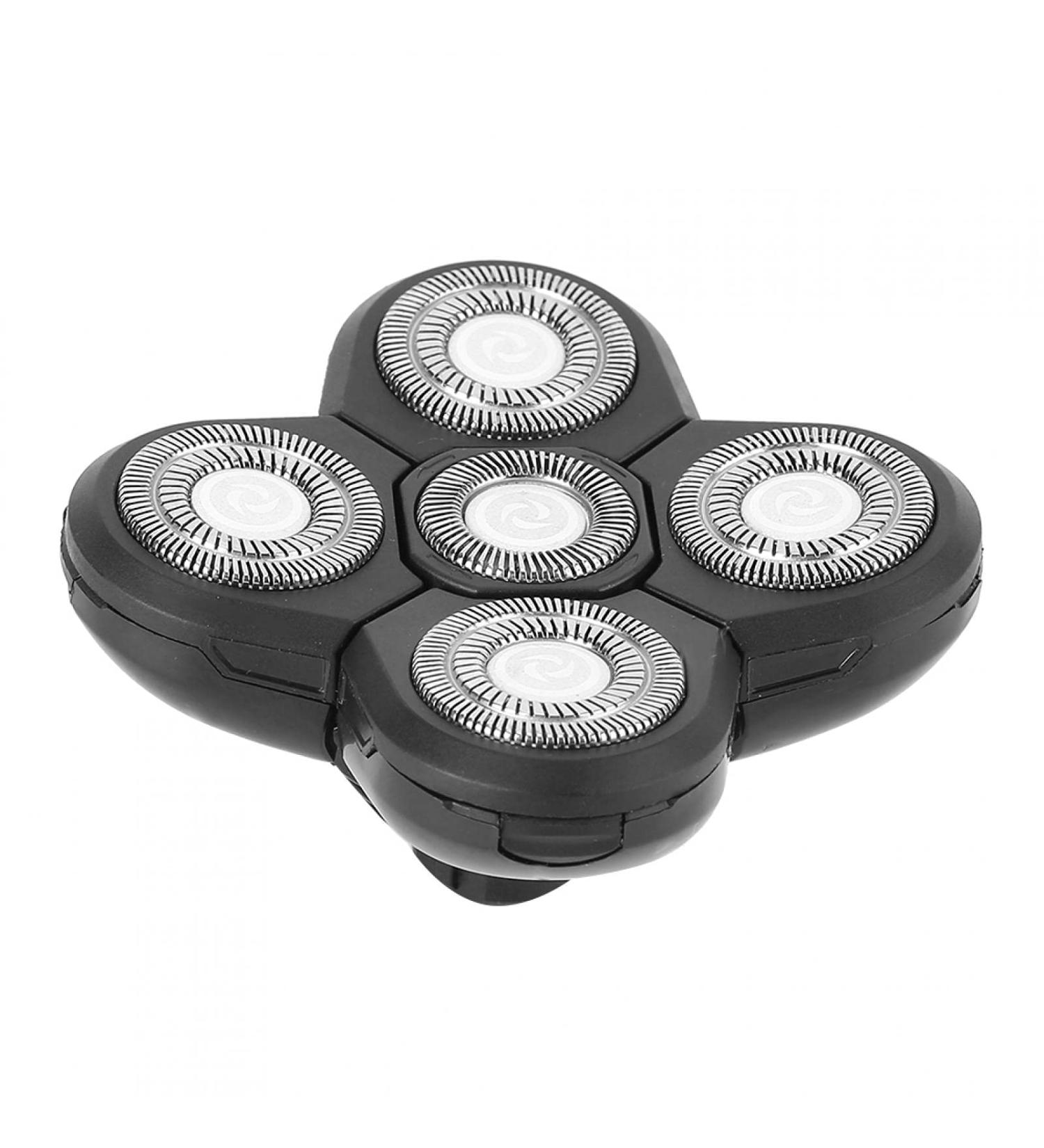 Replacement Electric Shaver Blade Head 5 Head Razor Accessories Rotary 5 Head Water Washing Electric Waterproof General Men's Water Washing Razor Accessories(Replacement Shaver Head) - Buy Online on GoSupps.com