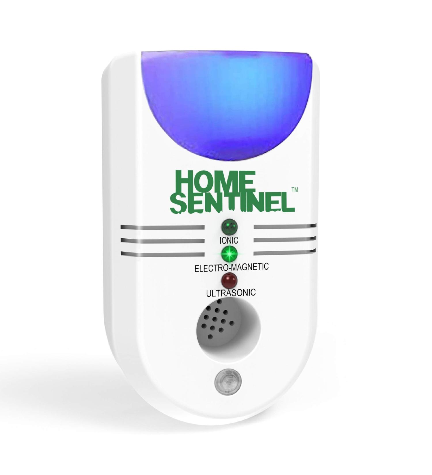 Home Sentinel Ultrasonic Pest Repeller - 5-in-1 Pest Control for Home, Office, Restaurant - 1 Pack White - Buy Online on GoSupps.com