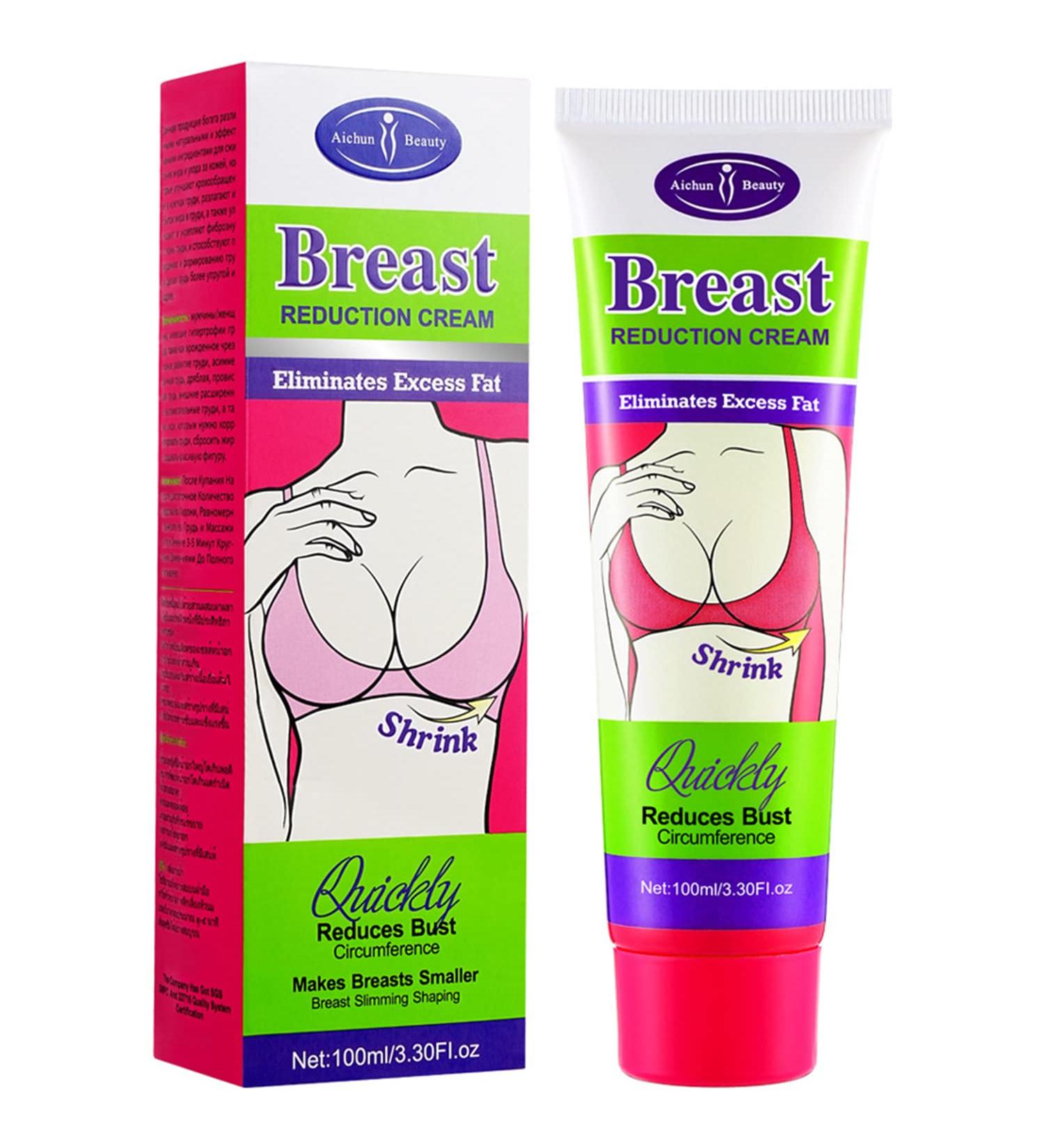 AICHUN BEAUTY Breast Reduction Cream Shrink Bust Quickly Slimming Shaping Breast Fat Burning 100ml 3.30 Fl. Oz - Buy Online on GoSupps.com