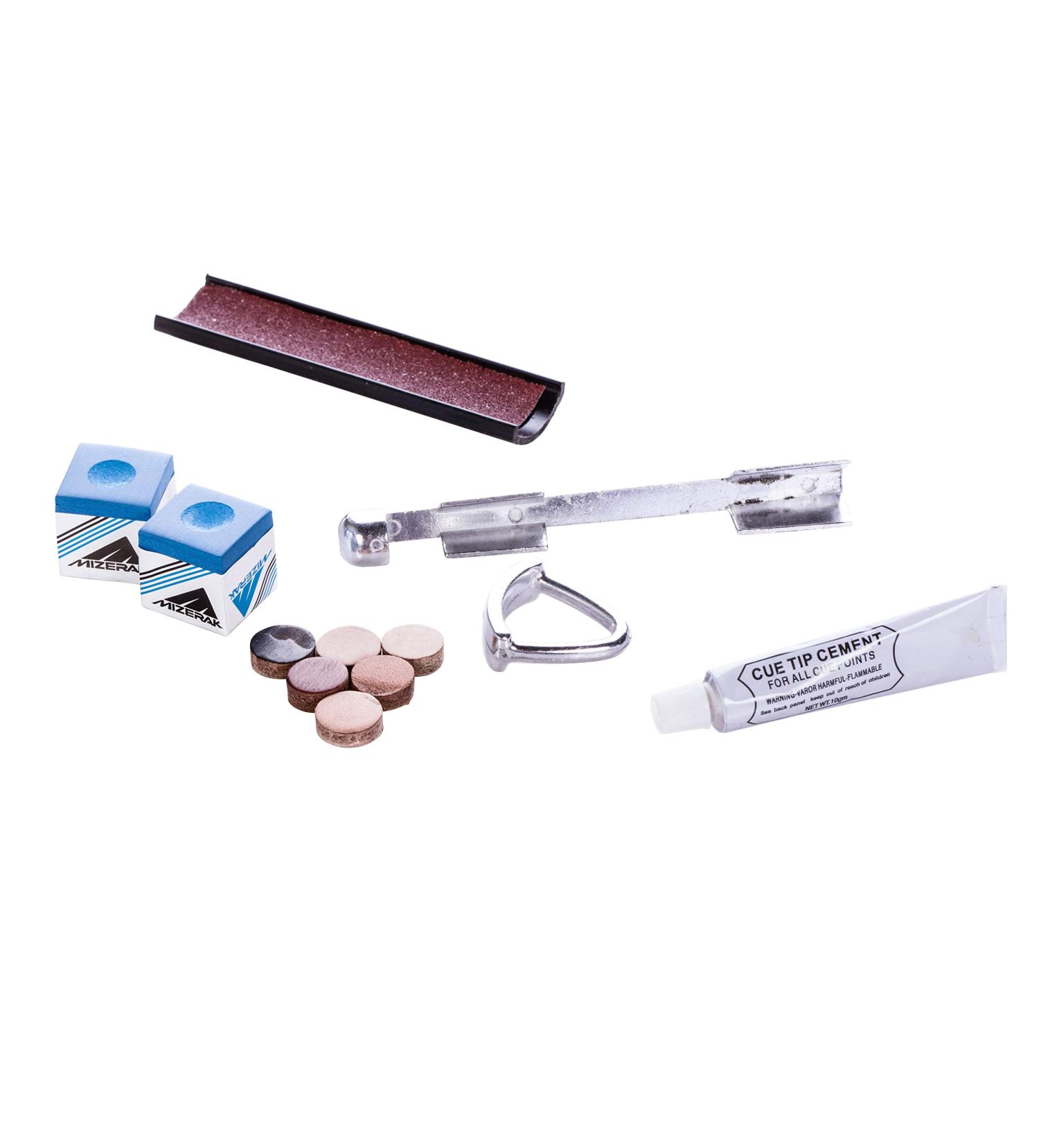 Mizerak Pool Cue Repair Kit - Complete Set for Cue Maintenance - Buy Online on GoSupps.com