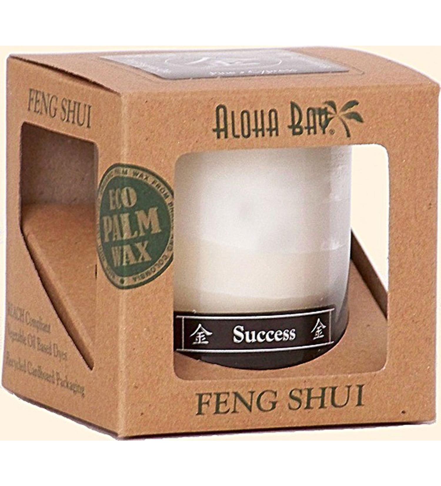 Aloha Bay Candle-Jar-Feng Shui-Metal-Success 2.5 oz Candle