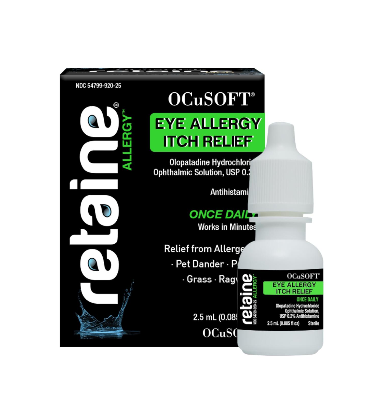 Retaine Allergy Eye Drops 2.5ml - Buy Online on GoSupps.com