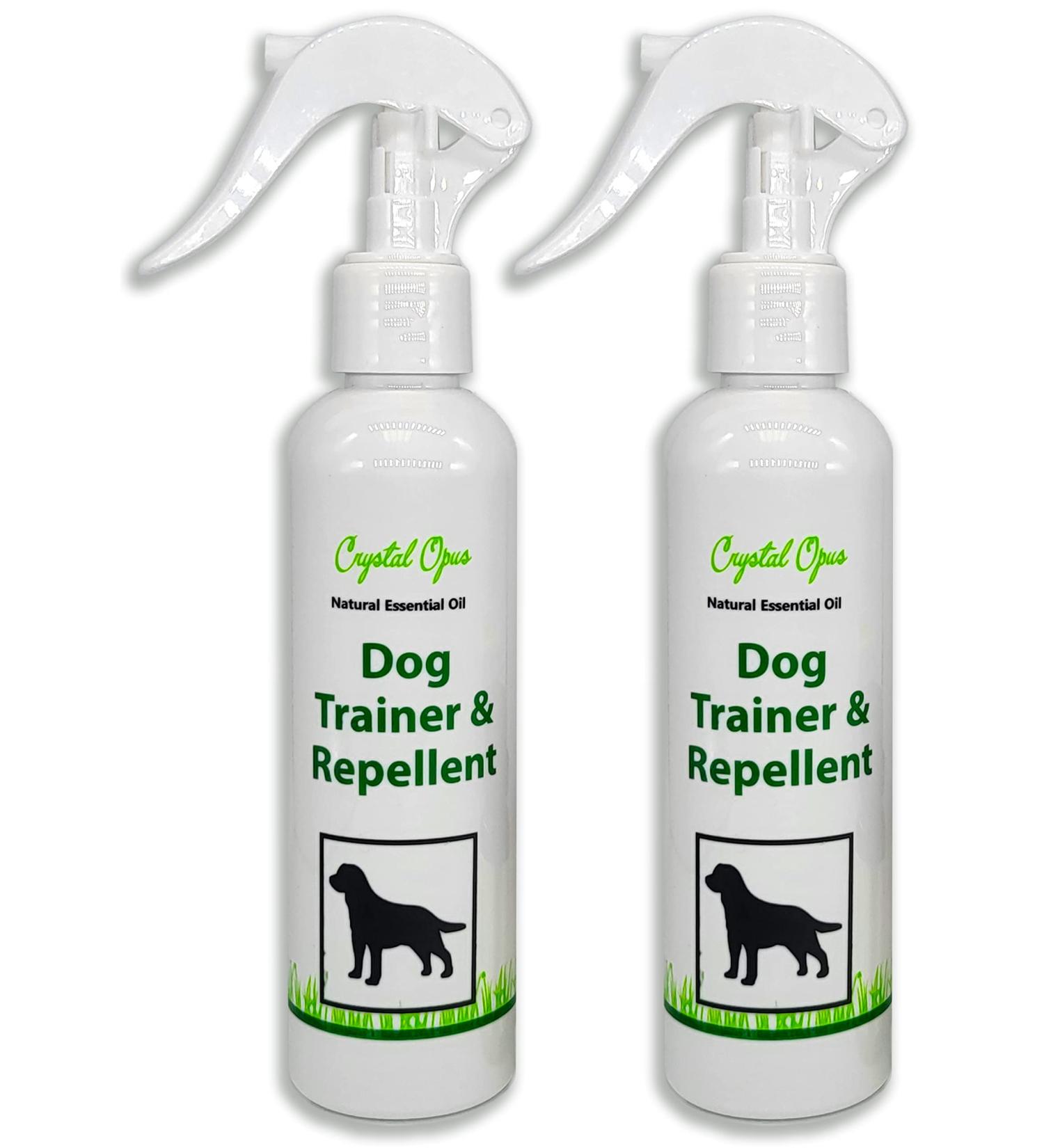 2 Pack Dog Trainer & Repellent Spray. Tried & Trusted Blend. Adult Dogs & Puppies. Indoor & Outdoor. 100% Natural Ultra-Effective & Safe. Helps Stop & Deter Chewing Fouling Digging & Destroying. - Buy Online on GoSupps.com