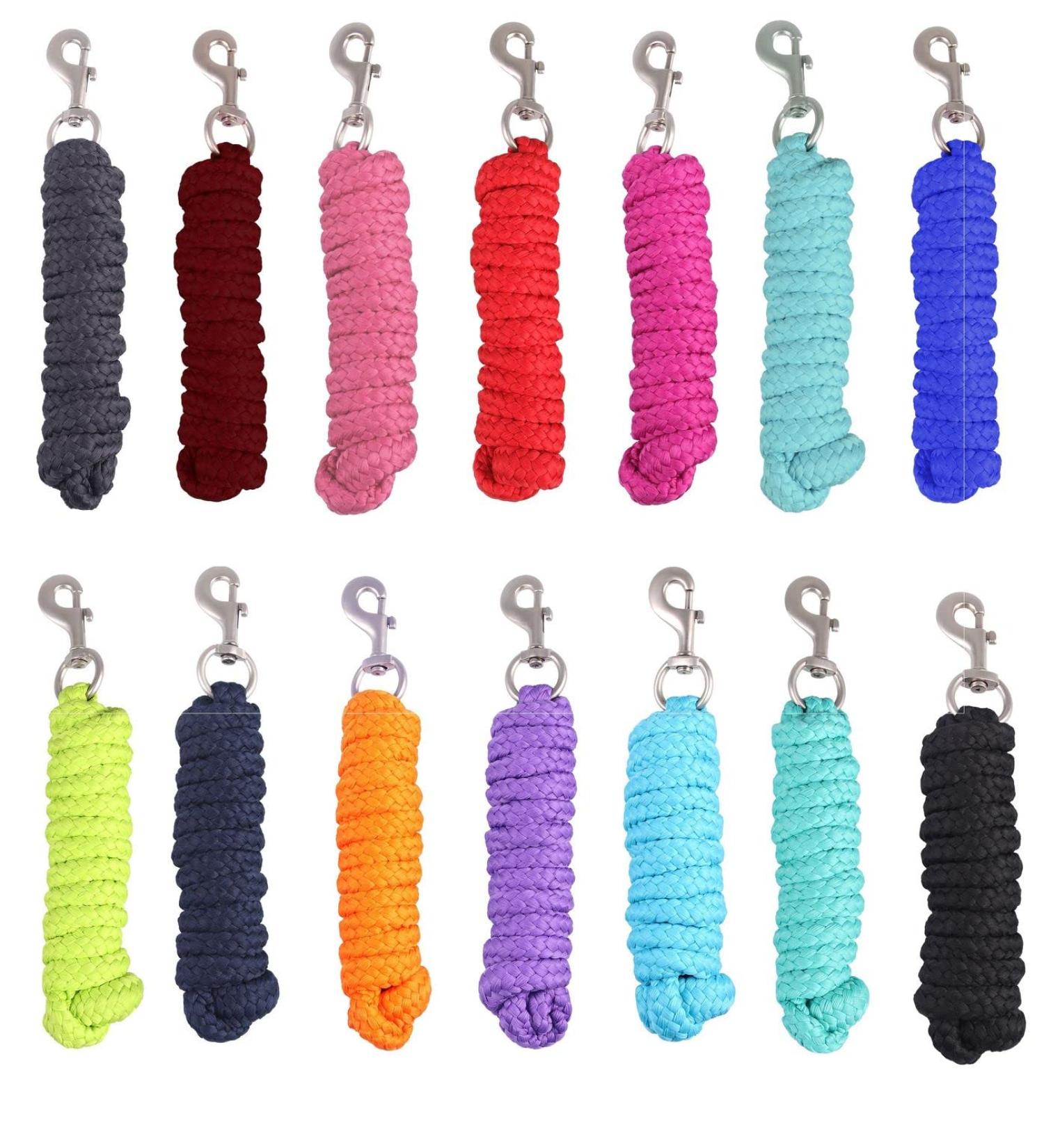 Netproshop 2 Meter Lead Rope with Robust Snap Hook - Purple Tie Rope | Versatile & Durable for International Shipping - Buy Online on GoSupps.com