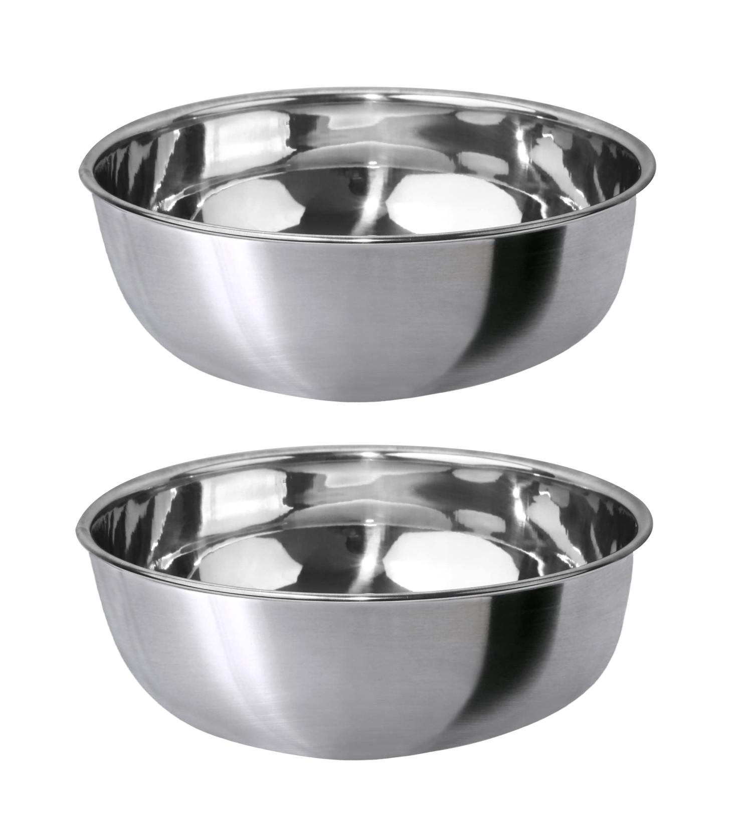 2Pack Stainless Steel Dog Bowls -1500ML- Large Dishwasher Safe Dog Food Bowl Rust and Splash Free Dog Water Bowl- Dog Bowl - Buy Online on GoSupps.com