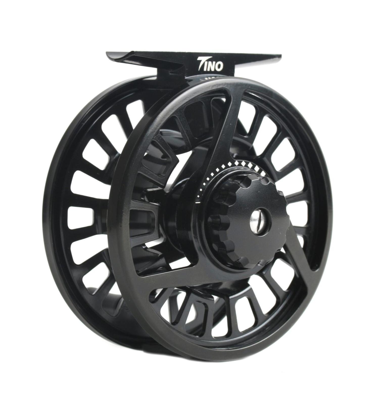 Maxcatch Tino Fly Fishing Reel (3/4wt) - Black | Lightweight Pre-Loaded Combo for Smooth Casting - Buy Online on GoSupps.com