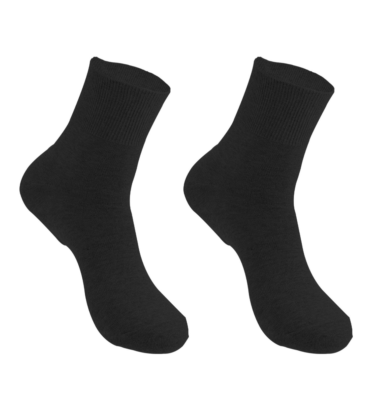 2pcs Pure Cotton Sock Spa Pedicure Booties for Men | Moisturizing Black Treatment for Dry Cracked Feet - Buy Online on GoSupps.com
