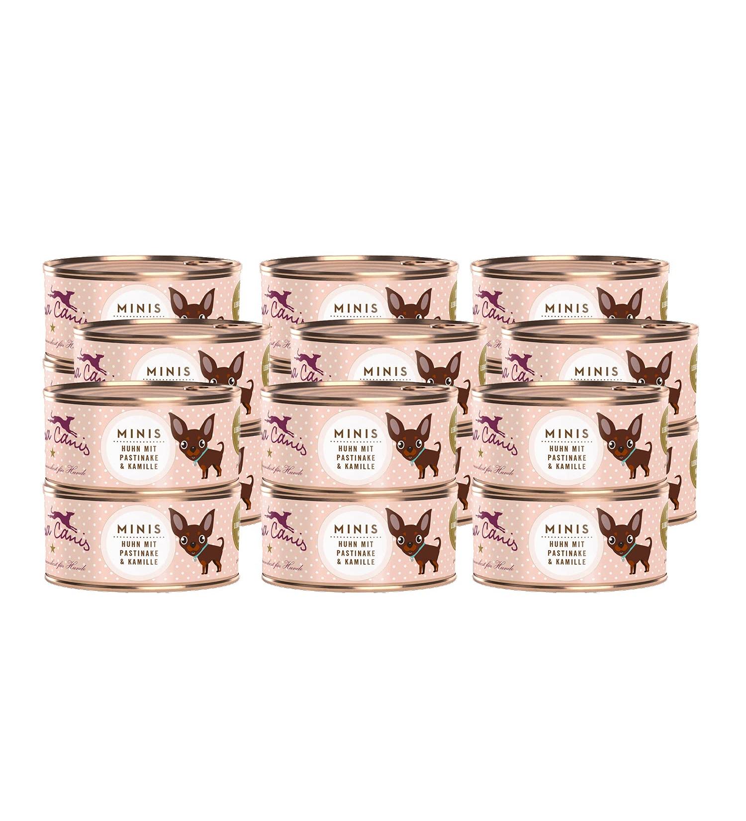 Buy Terra Canis Mini Dogs Wet Food - Huhn Pastinake & Chamomile (18x100g) | Premium Grain & Gluten-Free Dog Food with 100% Quality Raw Ingredients - Buy Online on GoSupps.com