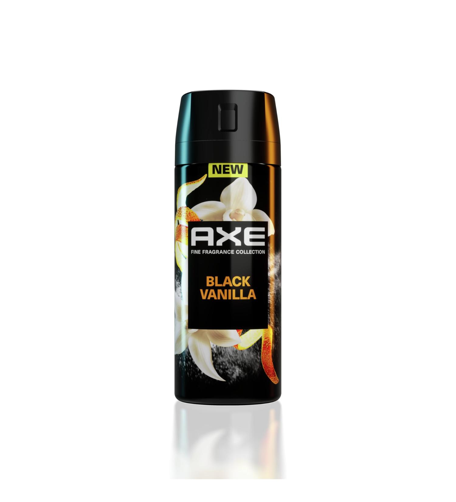 AXE Fine Fragrance Body Spray - Black Vanilla & Sandalwood | 72H Odor Protection Aluminum-Free | Premium 4 oz - Buy Online on GoSupps.com