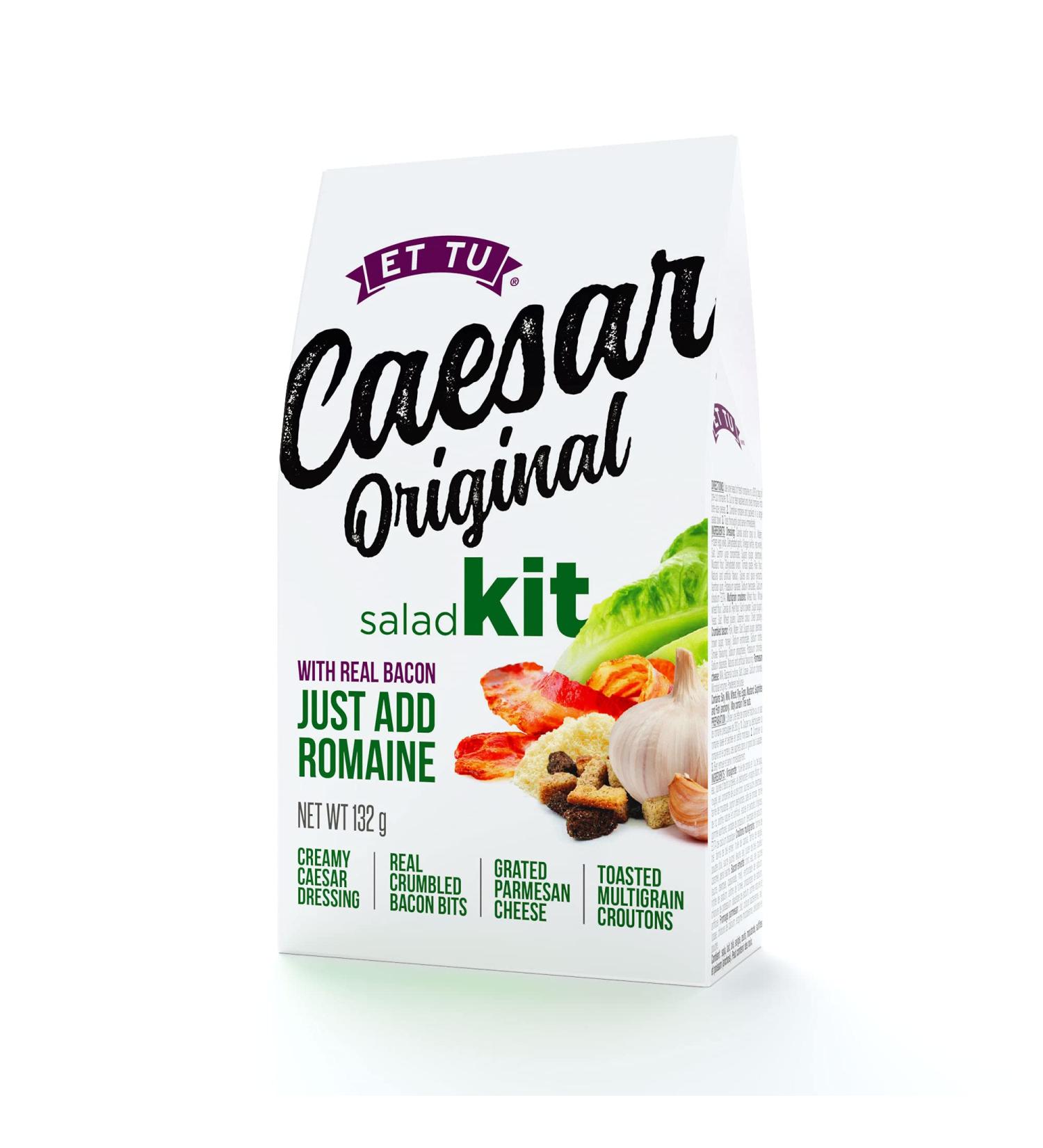 ET TU Caesar Original Family Size Salad Kit - Pack of 1 - Buy Online on GoSupps.com