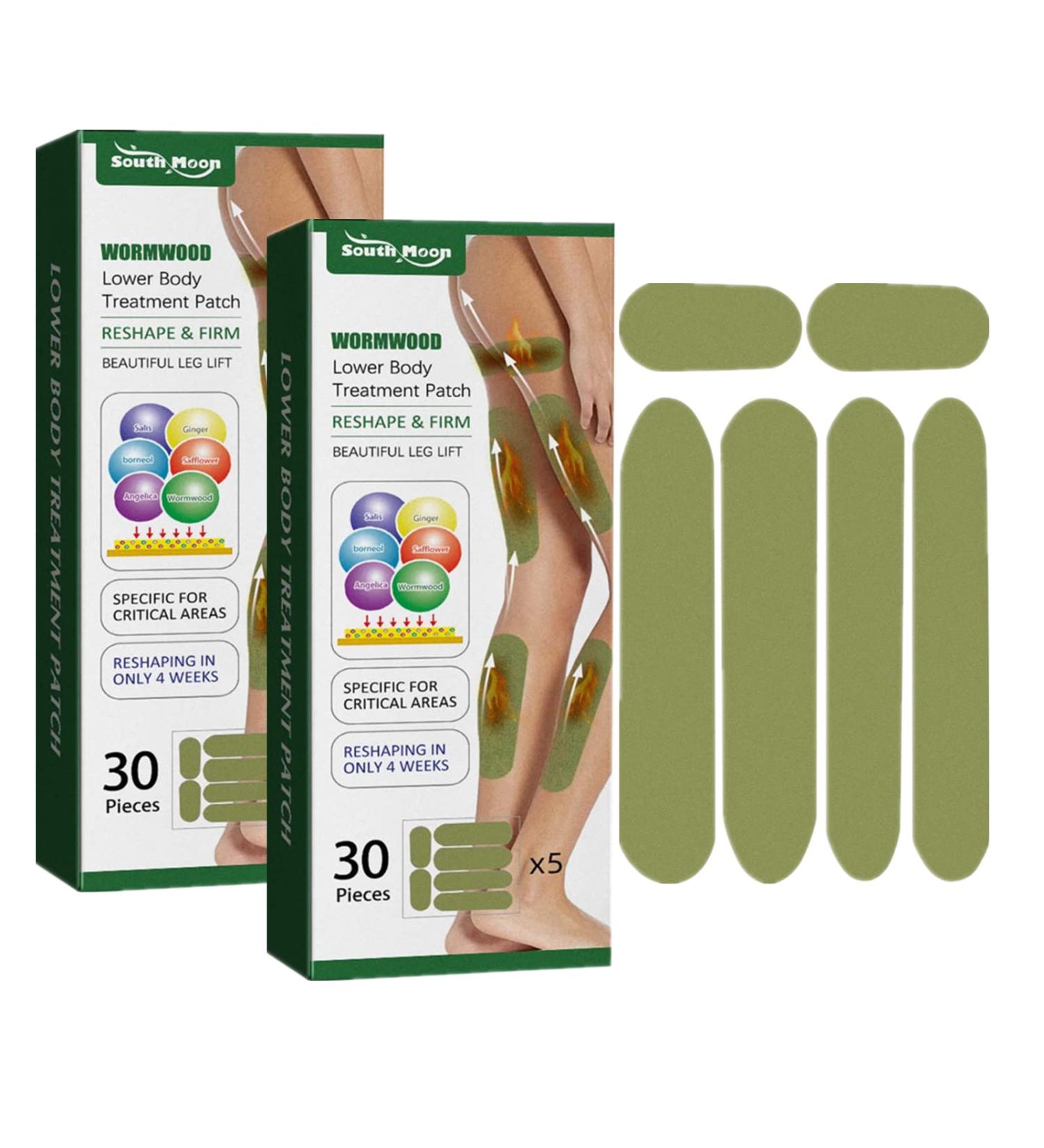 HerbalLegs Cellulite Reducing Patches - Firming & Lifting Thigh Stickers - 2 Boxes/60pcs - Buy Online on GoSupps.com
