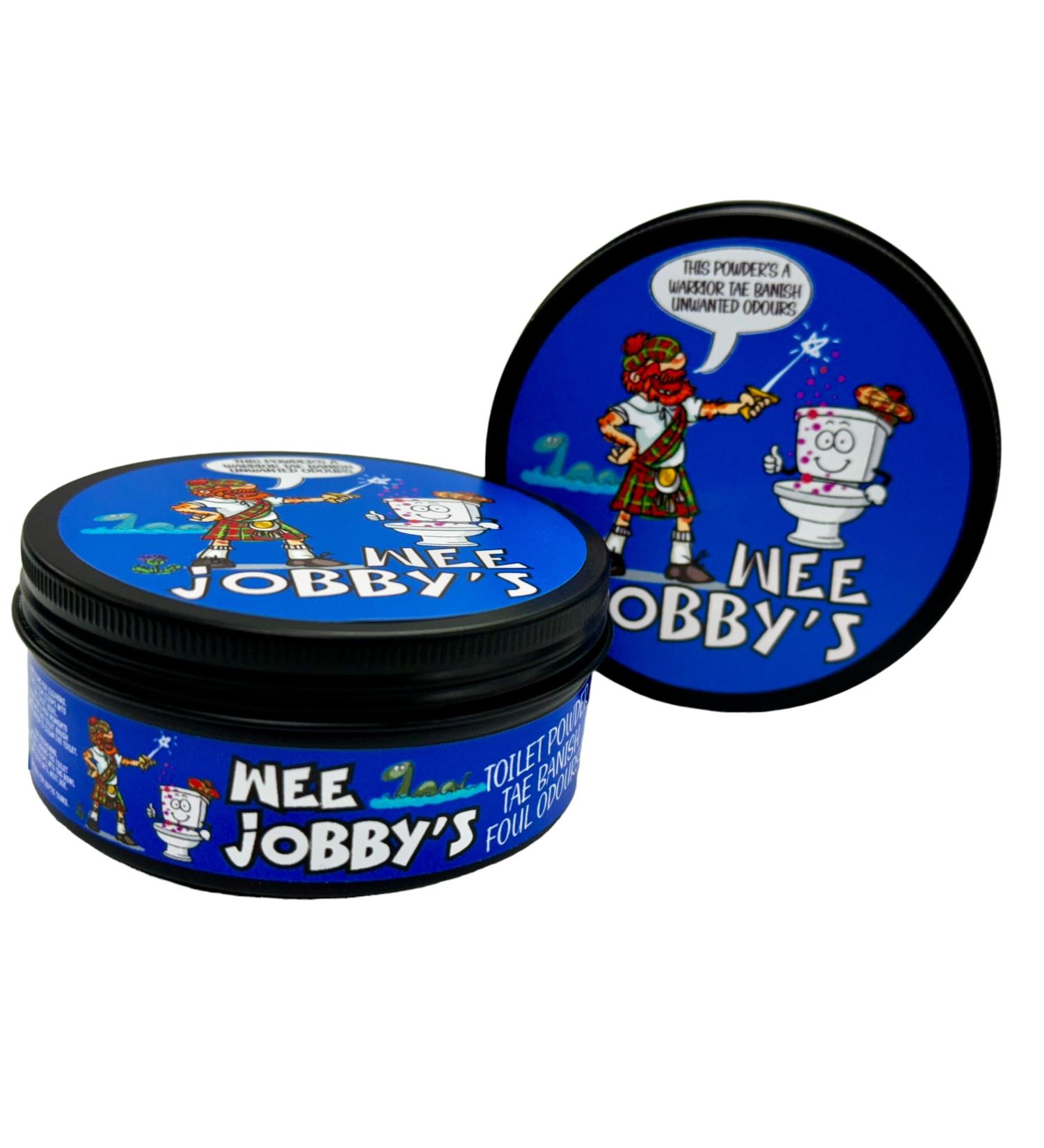 WEE JOBBIES Toilet Freshening Powder Natural Ingredients Lemon Scent 2 x 100gm - Buy Online on GoSupps.com