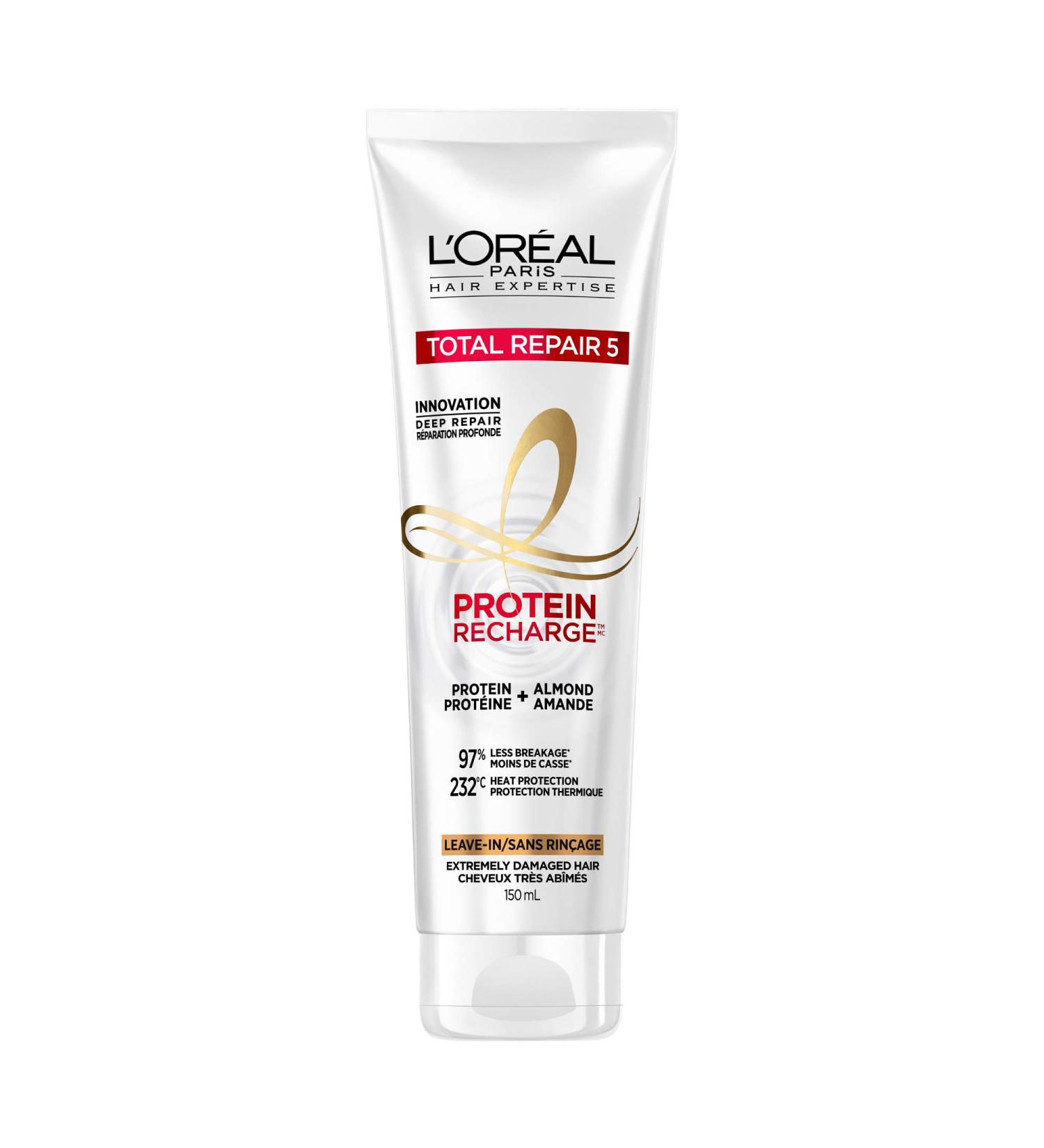 L Or al Paris Hair Expertise Total Repair 5 Protein Recharge Treatment 150 mL - Buy Online on GoSupps.com