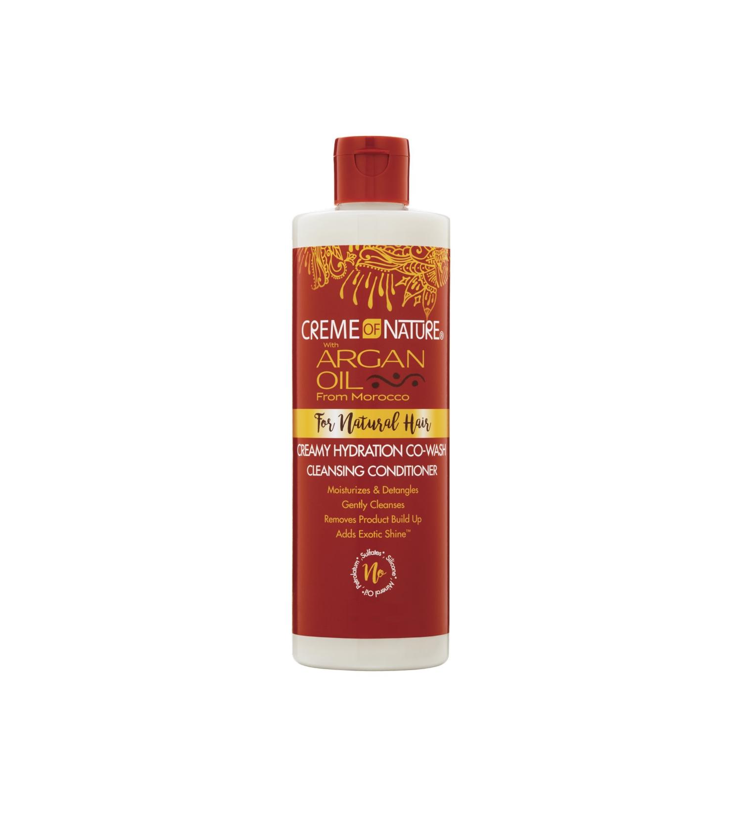 Creme of Nature Argan Oil Hair Conditioner - 12 Fl Oz | Hydrating Co-Wash Cleanser - Buy Online on GoSupps.com