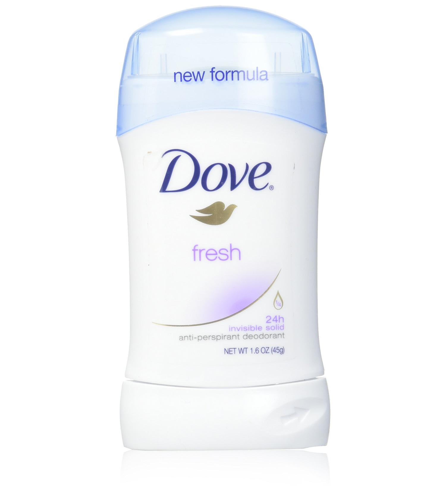 Dove Anti-Perspirant Deodorant Invisible Solid Fresh 1.6 oz (Pack of 5) - Buy Online on GoSupps.com