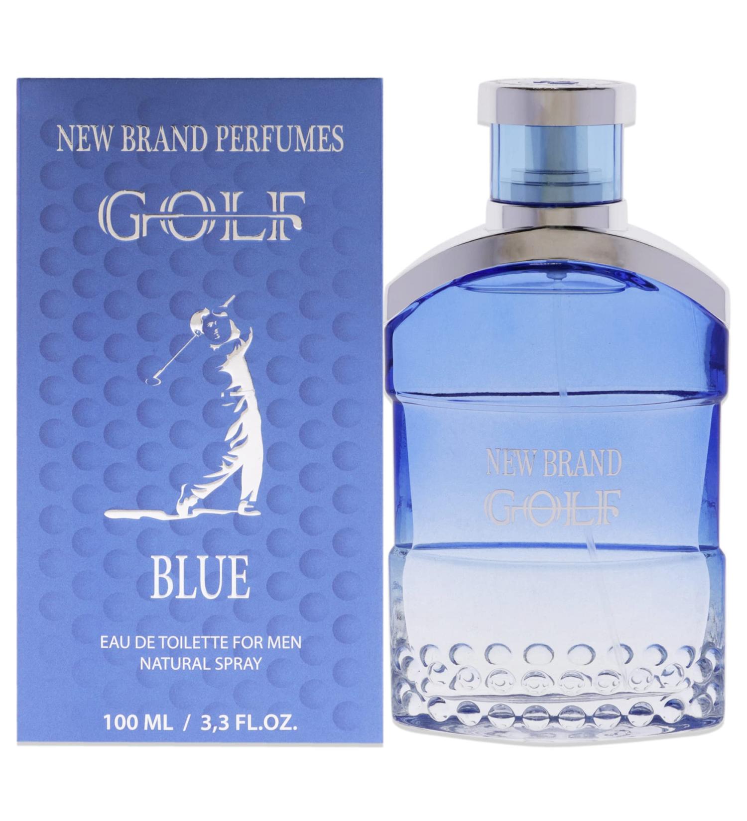 New Brand Perfumes New Brand Golf Blue Men EDT Spray 3.3 oz 3.3 Ounce (Pack of 1) - Buy Online on GoSupps.com