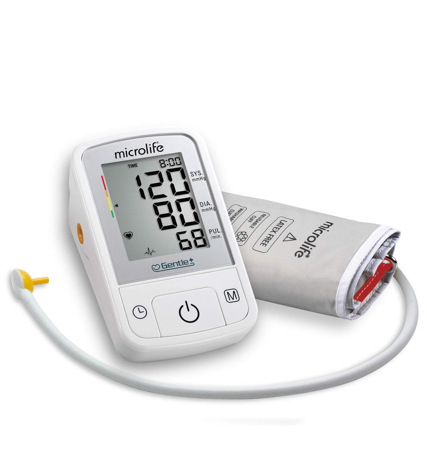 Microlife BPM2 Advanced Automatic Digital Blood Pressure Monitor | Large Cuff 60 Readings Hypertension Risk Indicator - Ship Worldwide - Buy Online on GoSupps.com