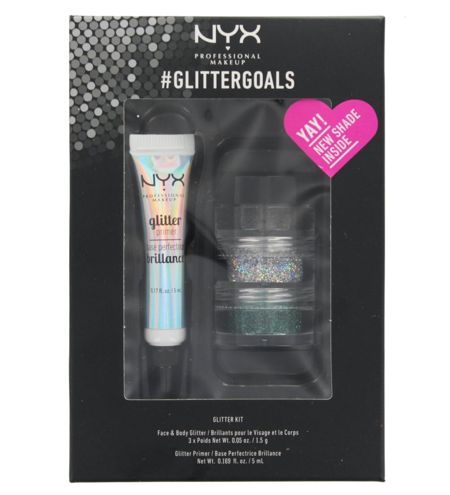 Buy NYX Professional Makeup Glitter Goals Kit No. 1 - International Shipping Available - Buy Online on GoSupps.com