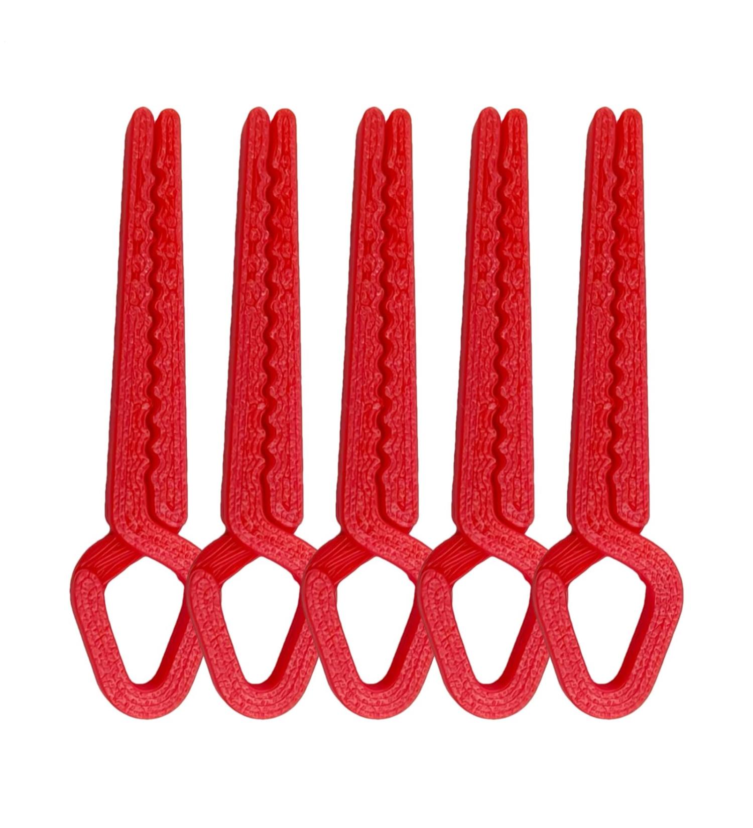  Stronrive Nail Polish Protector Set of 5 Nail Colouring Clips Reusable Leak-Proof Manicure Clip 3D Printed for Home Travel Daily Evening - Buy Online on GoSupps.com