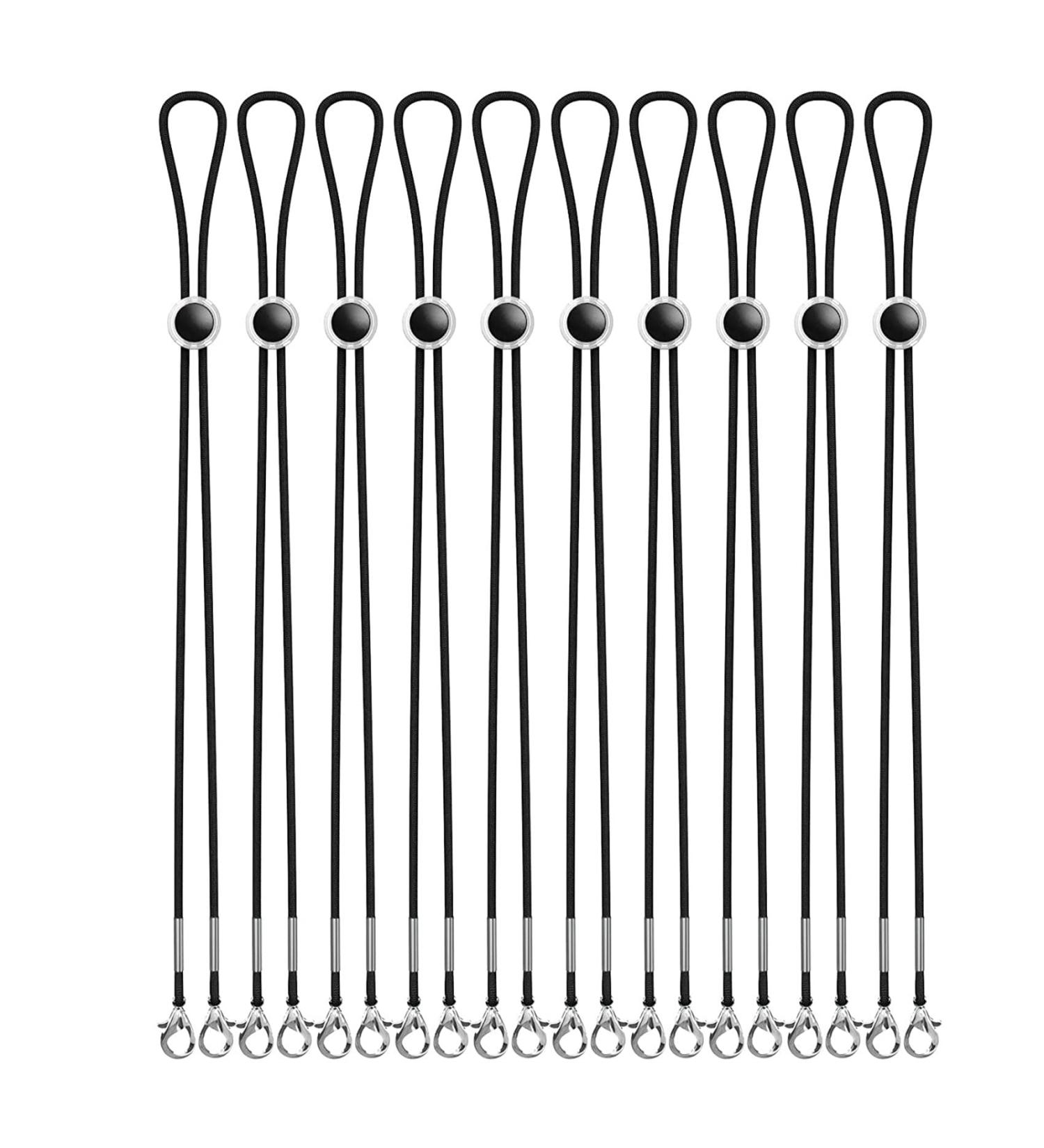Ganekihedy 10-Piece Adjustable Elastic Lanyard Set for Masks & Earplugs - Perfect for Kids & Adults - International Shipping - Buy Online on GoSupps.com